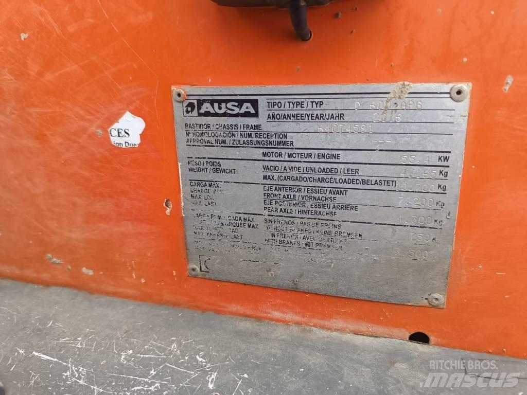 Ausa D 600 APG عربات نقل قلابة للمواقع