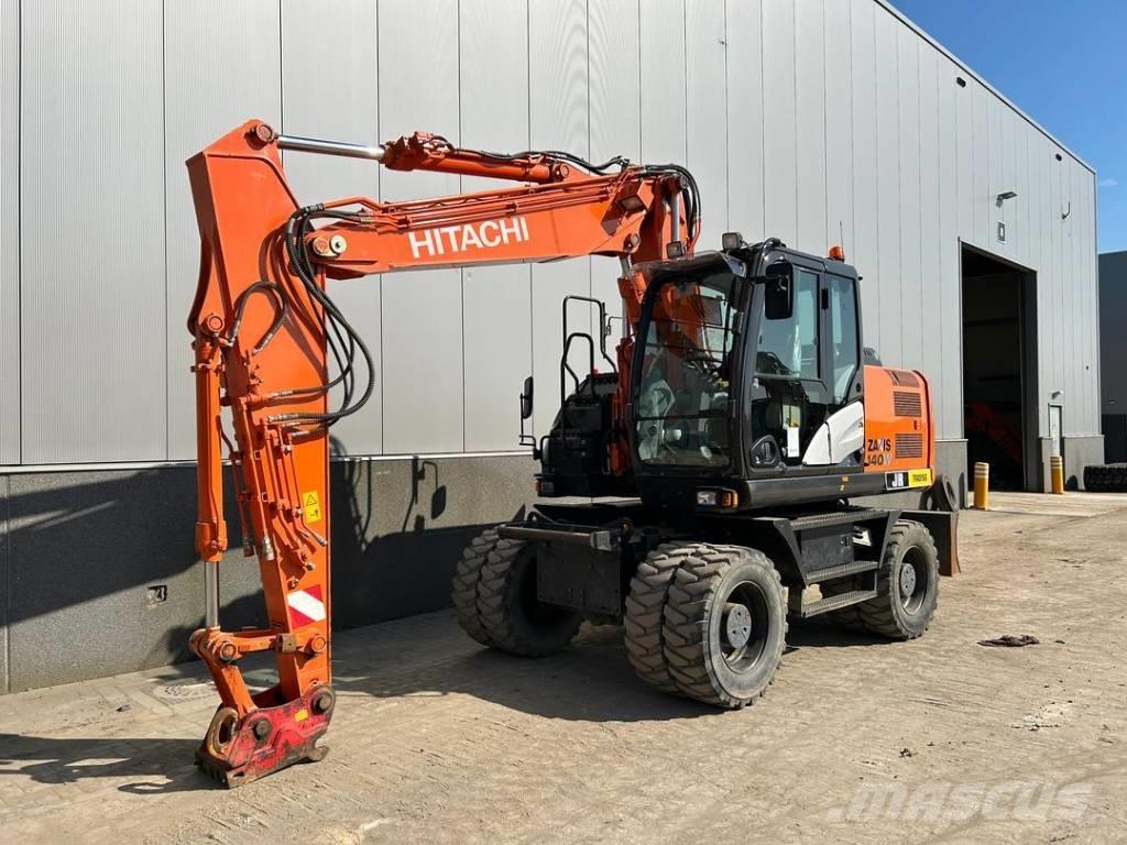 Hitachi ZX 140 W-5B حفارات بعجل