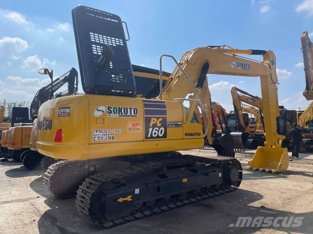 Komatsu PC 160 LC حفارات زحافة