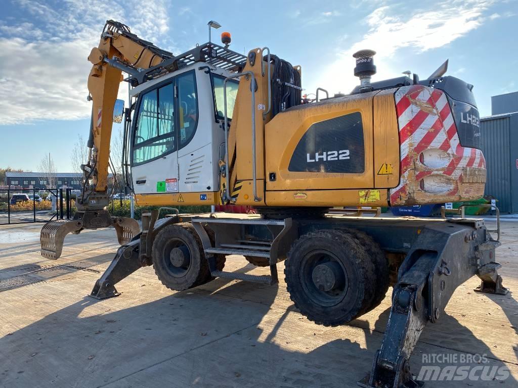 Liebherr LH 22 M مناولات المخلفات / مناولات صناعية