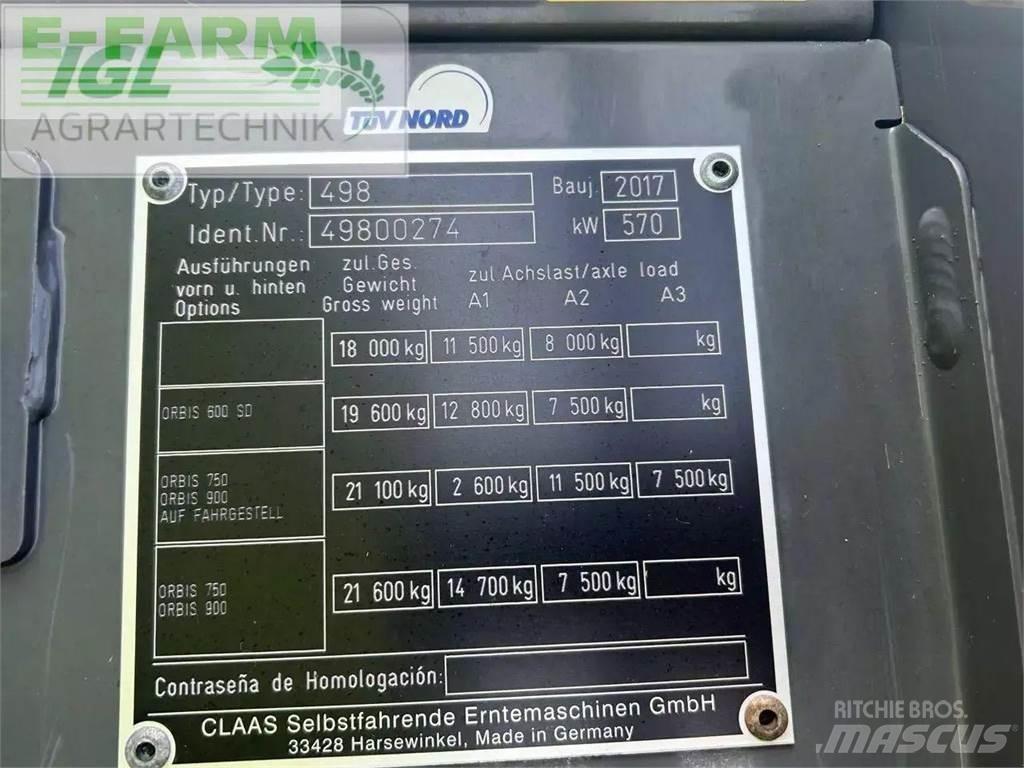 CLAAS jaguar 970 علافات ذاتية الدفع