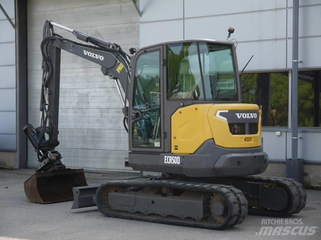 Volvo ECR 50 D حفارات صغيرة أقل من 7 طن (حفارات صغيرة)