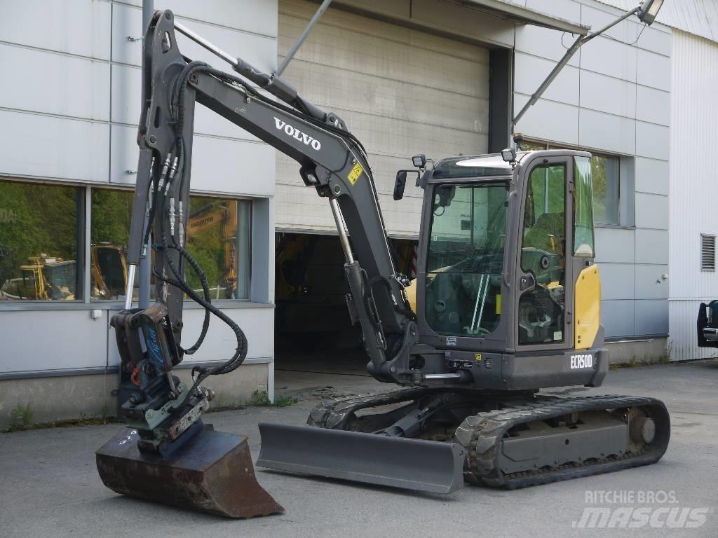 Volvo ECR 50 D حفارات صغيرة أقل من 7 طن (حفارات صغيرة)