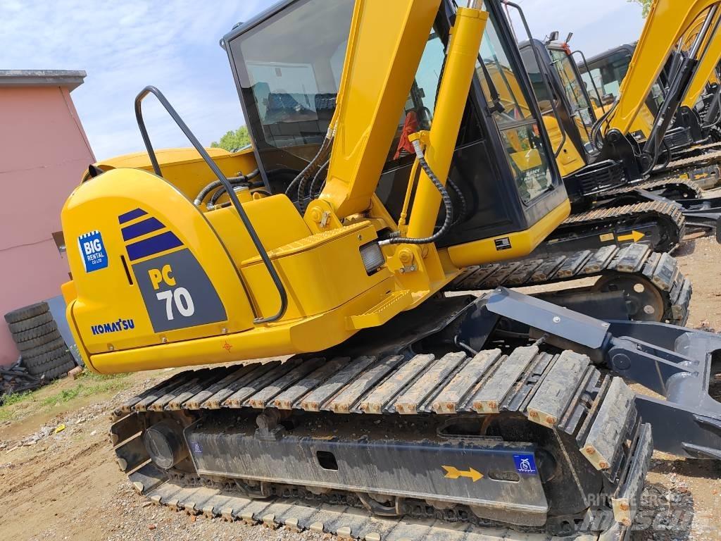 Komatsu PC 70 حفارات صغيرة أقل من 7 طن (حفارات صغيرة)