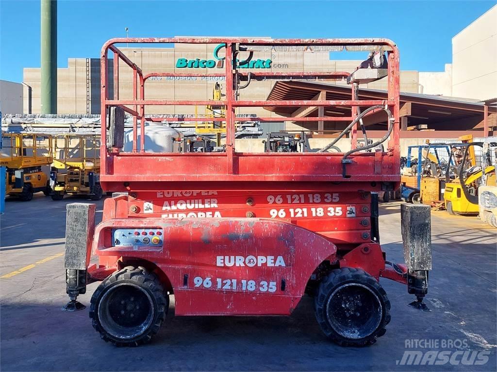 Haulotte C12DX رافعات مقصية الشكل