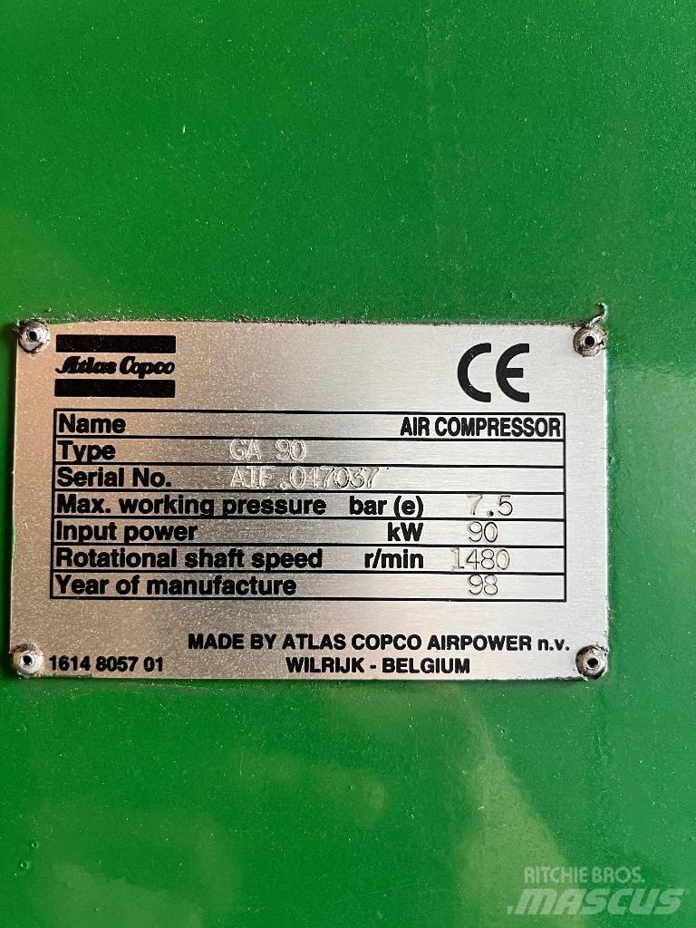 Atlas Copco GA 90 مكابس