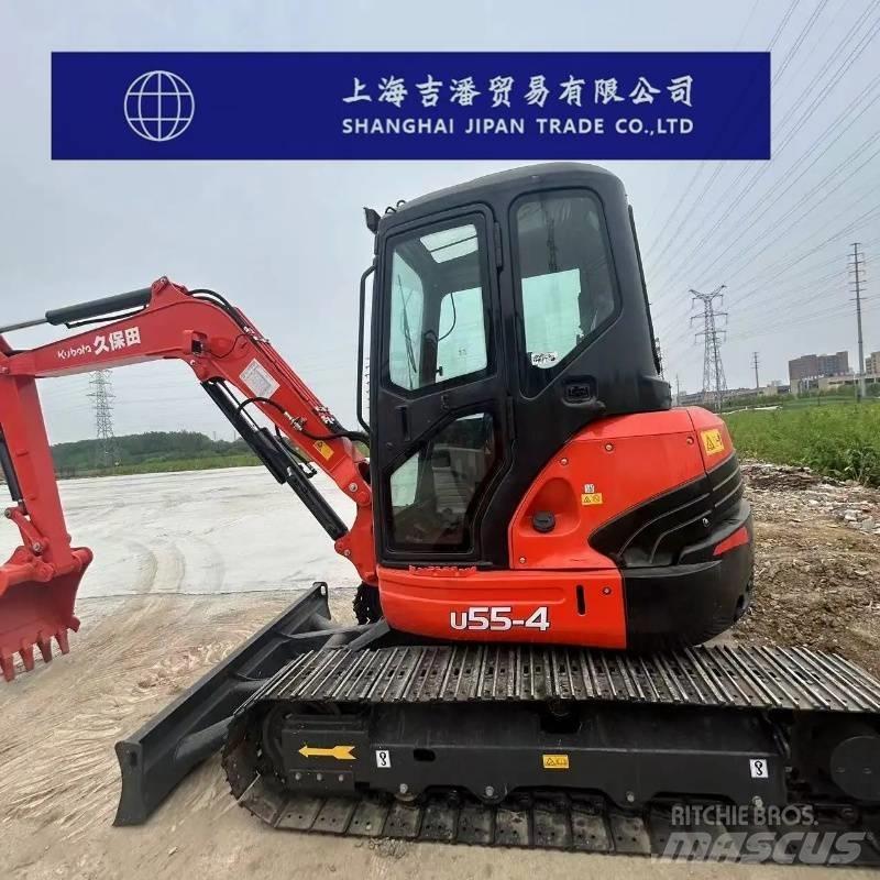Kubota U 55-4 حفارات صغيرة أقل من 7 طن (حفارات صغيرة)