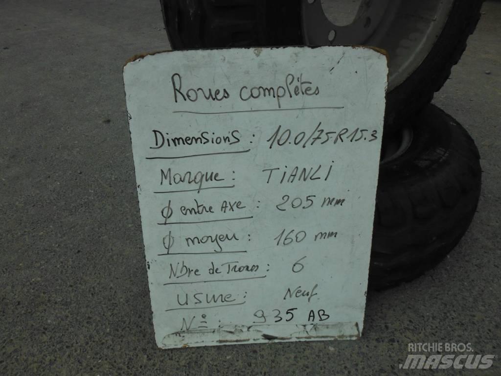 TIANLI 10.0/75R15.3 الإطارات والعجلات والحافات
