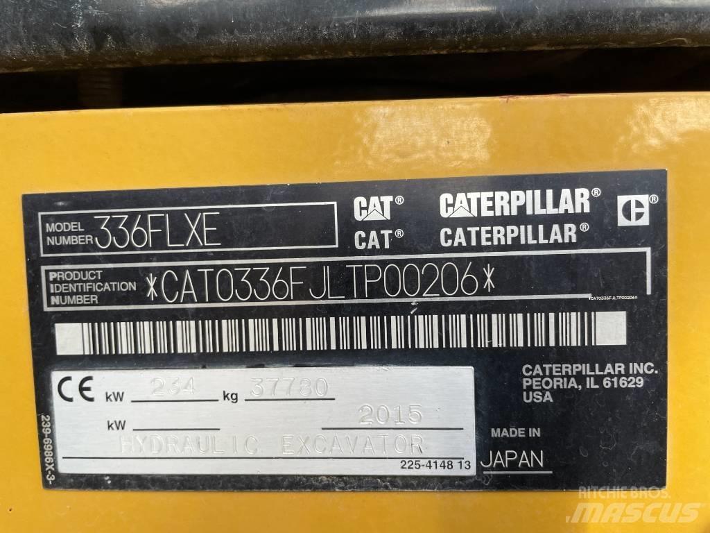 CAT 336 FLXE حفارات زحافة