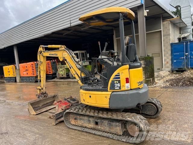 Komatsu PC 26 MR-3 حفارات صغيرة أقل من 7 طن (حفارات صغيرة)