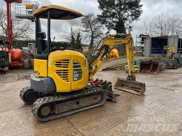 Komatsu PC 26 MR-3 حفارات صغيرة أقل من 7 طن (حفارات صغيرة)