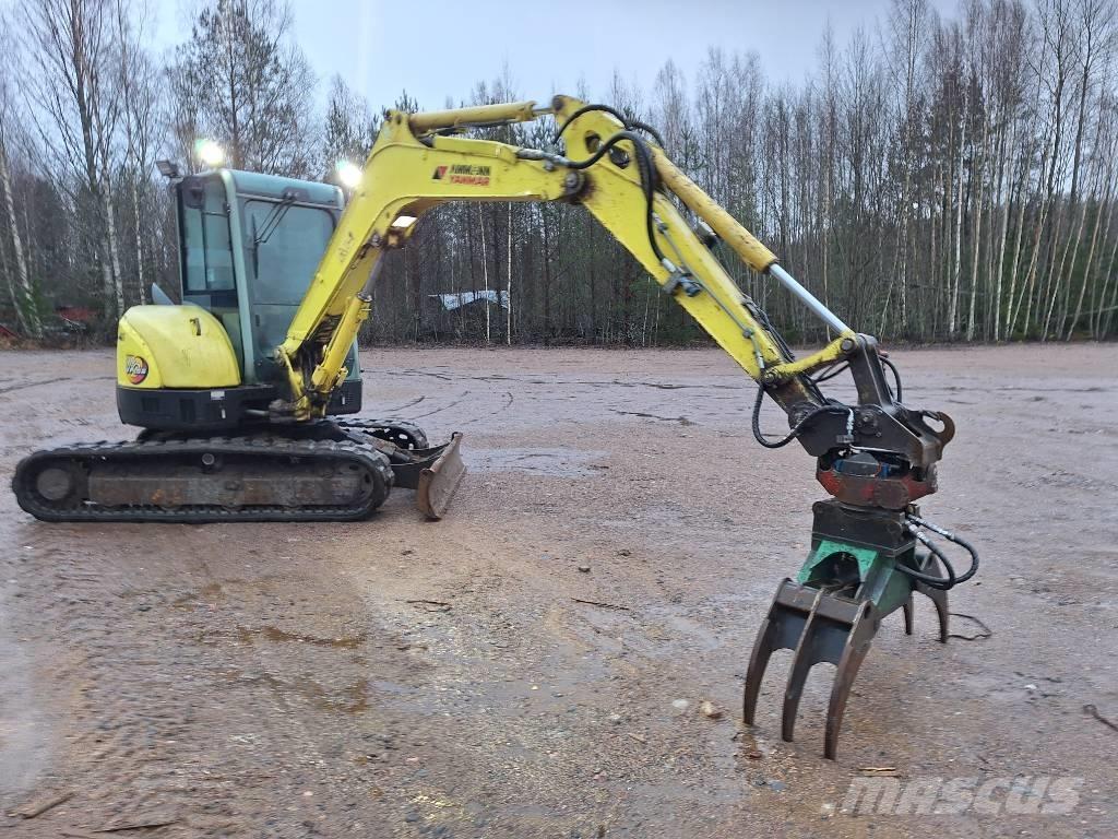Yanmar Vio 55 حفارات صغيرة أقل من 7 طن (حفارات صغيرة)