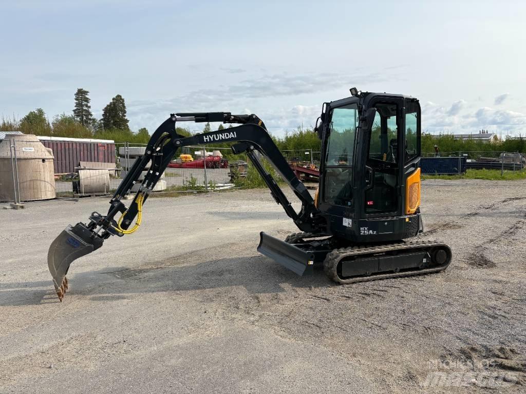 Hyundai HX 25 AZ حفارات صغيرة أقل من 7 طن (حفارات صغيرة)