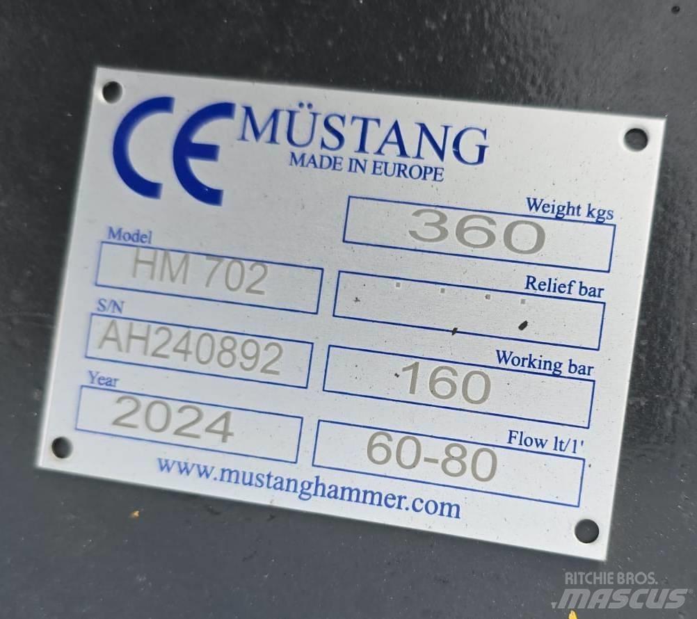 Mustang HM702 مطارق / كسارات