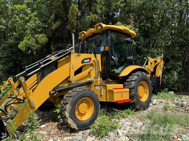 CAT 420 F لوادر ذات جرافات عكسية