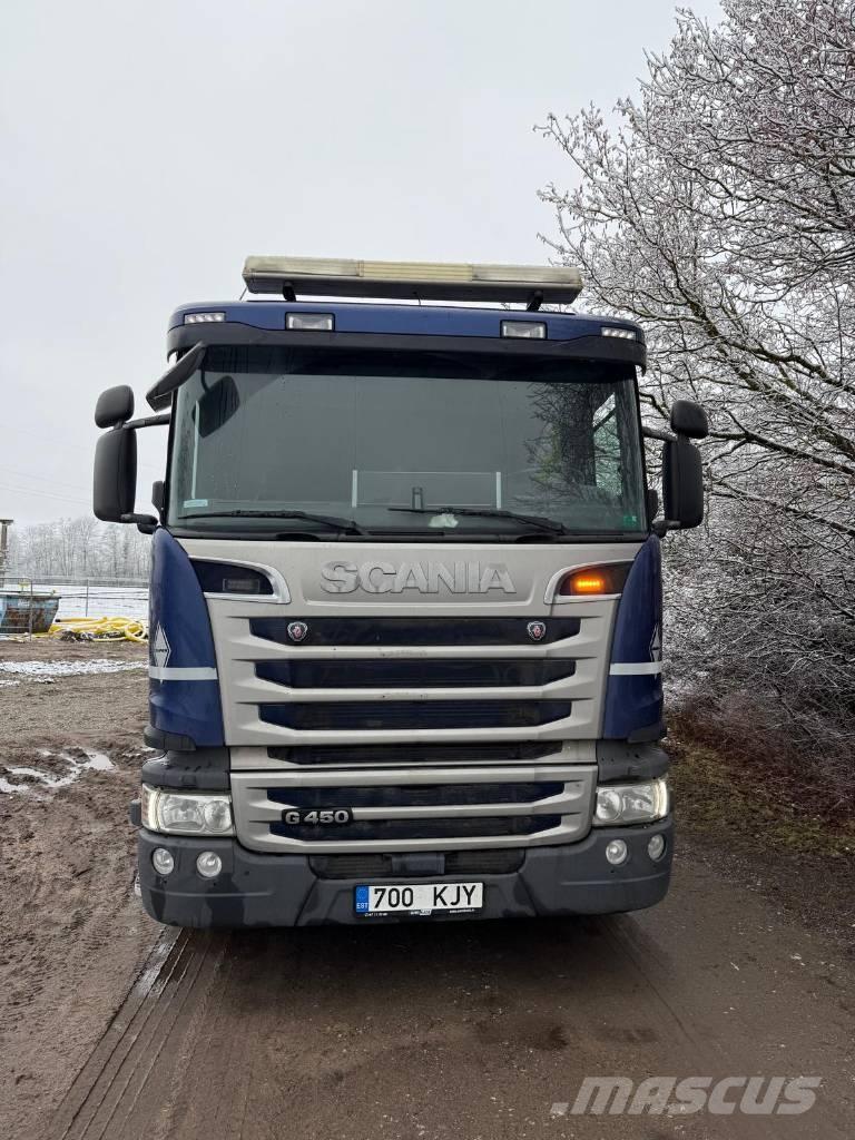 Scania G 450 شاحنات الرافعات الخطافية