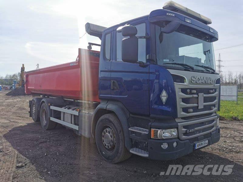 Scania G 450 شاحنات الرافعات الخطافية