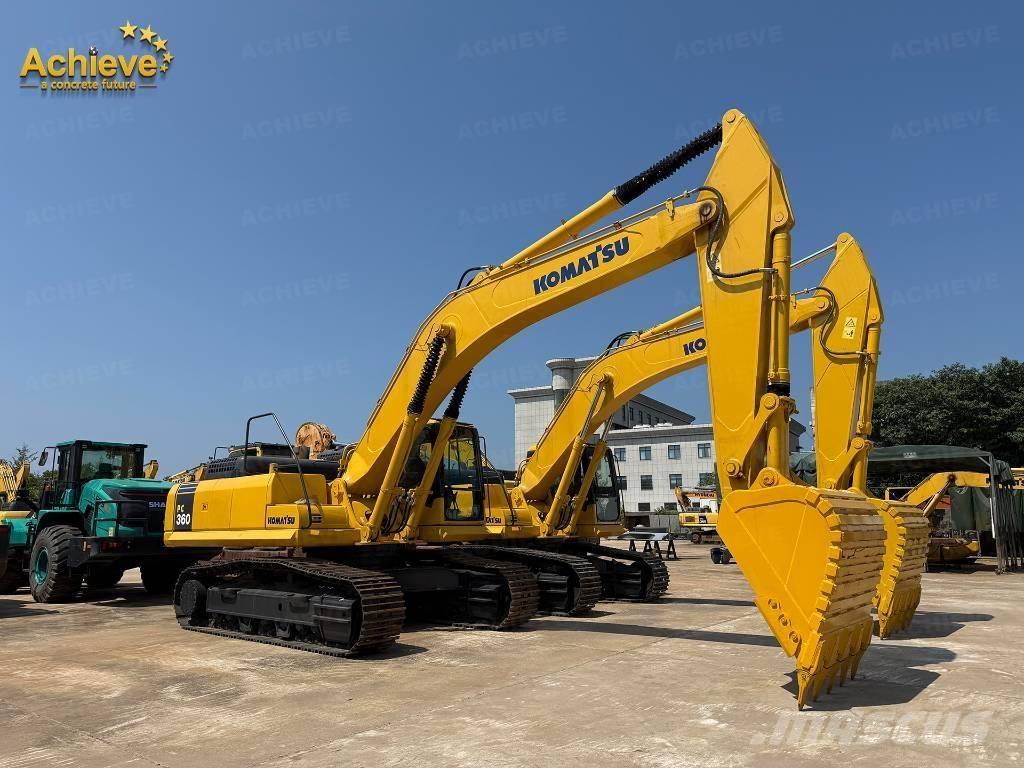 Komatsu PC 360 حفارات زحافة