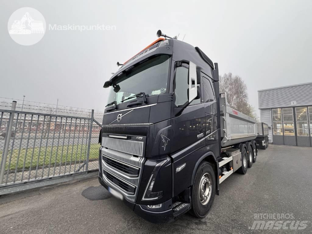 Volvo FH 16 750 شاحنات قلابة
