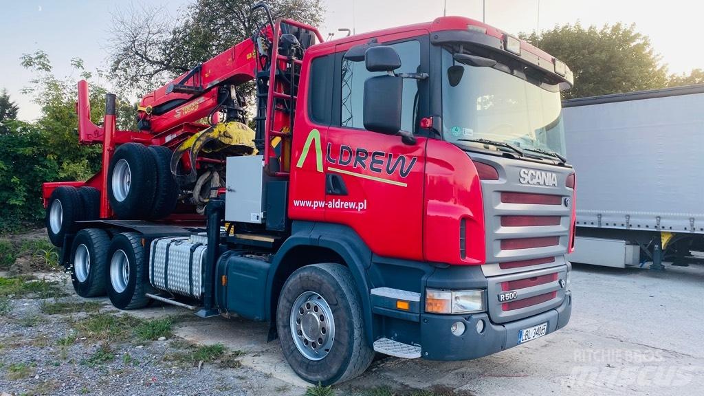 Scania R500 شاحنات أشجار