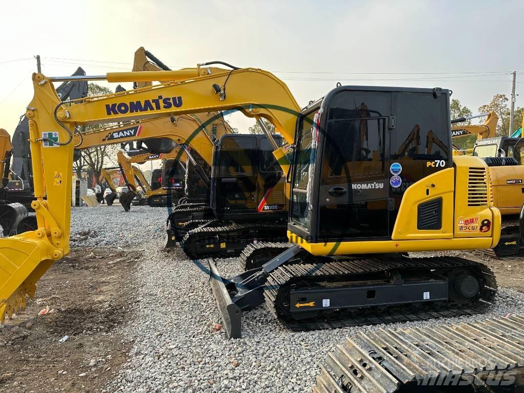 Komatsu PC 70 حفارات صغيرة أقل من 7 طن (حفارات صغيرة)