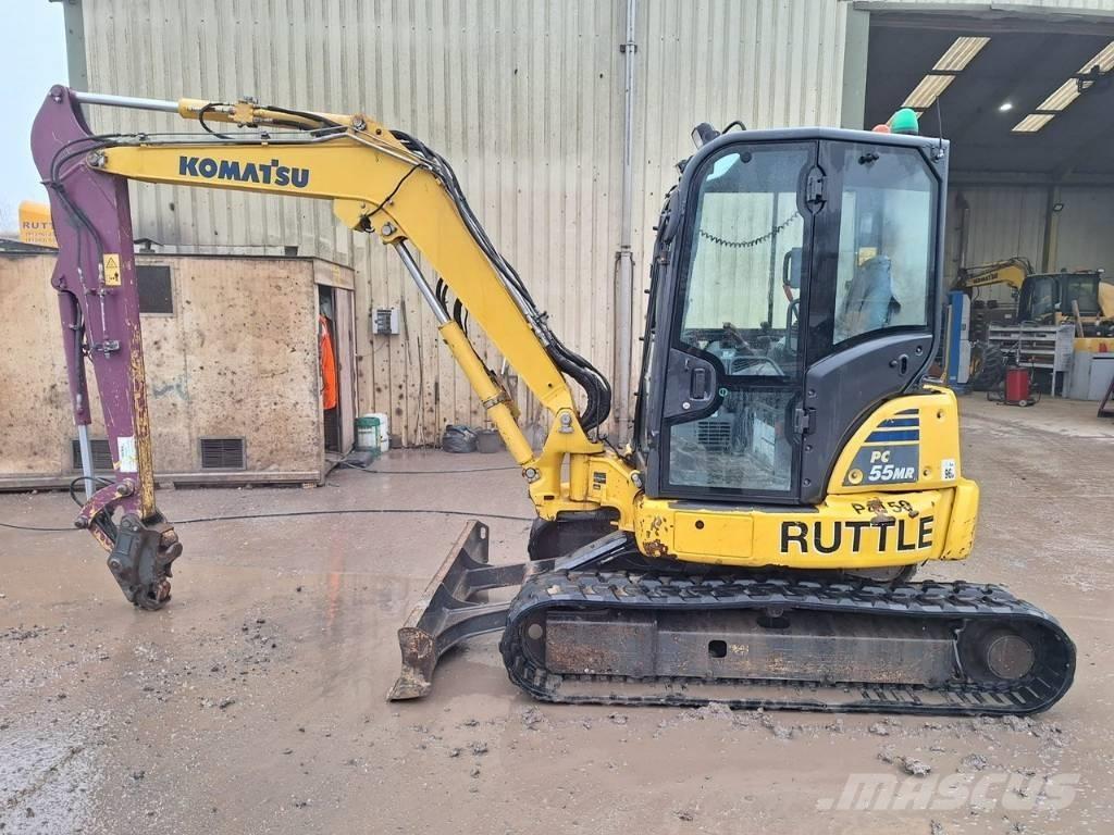 Komatsu PC 55 MR-5 حفارات صغيرة أقل من 7 طن (حفارات صغيرة)