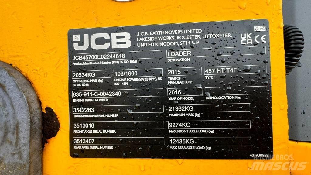 JCB 457 HT لوادر بعجل