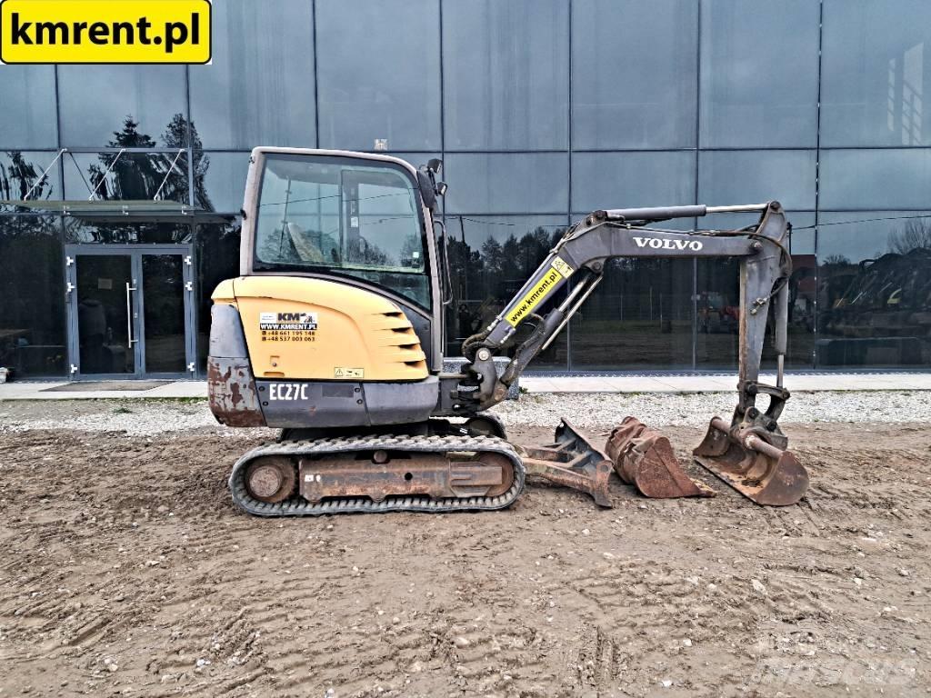 Volvo EC 27 C حفارات صغيرة أقل من 7 طن (حفارات صغيرة)