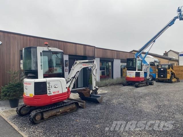 Takeuchi TB 23 R حفارات صغيرة أقل من 7 طن (حفارات صغيرة)