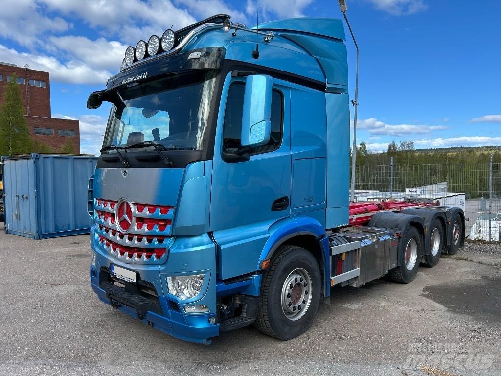 Mercedes-Benz 3253 L شاحنات الرافعات الخطافية