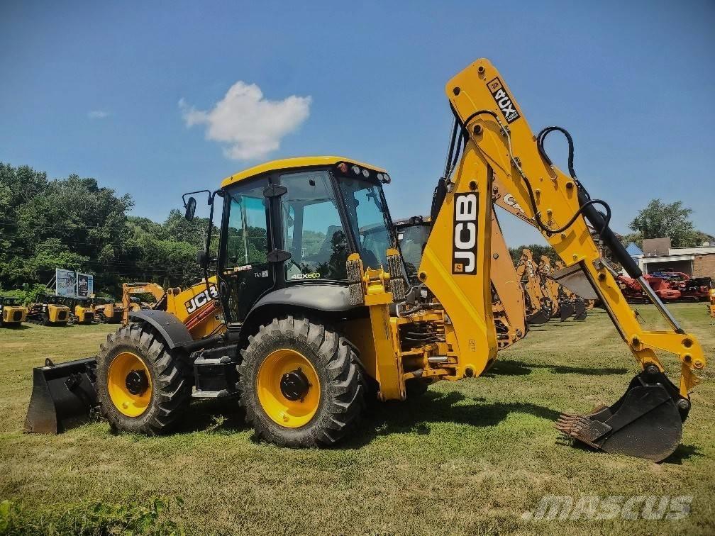 JCB 4 CX لوادر ذات جرافات عكسية