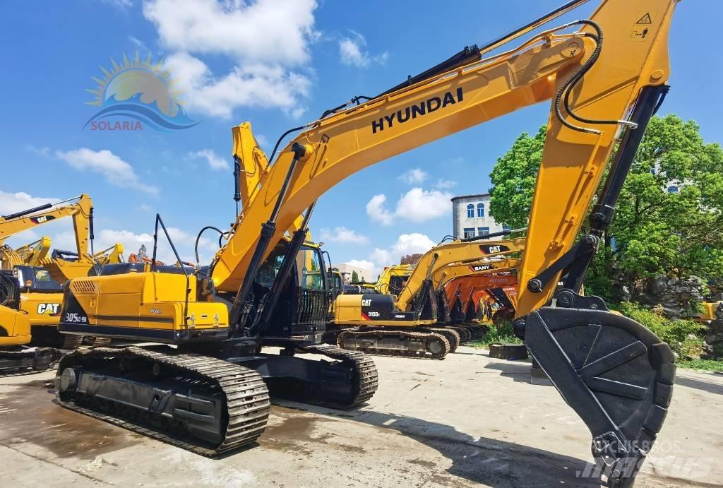 Hyundai R 305LC-9S حفارات زحافة