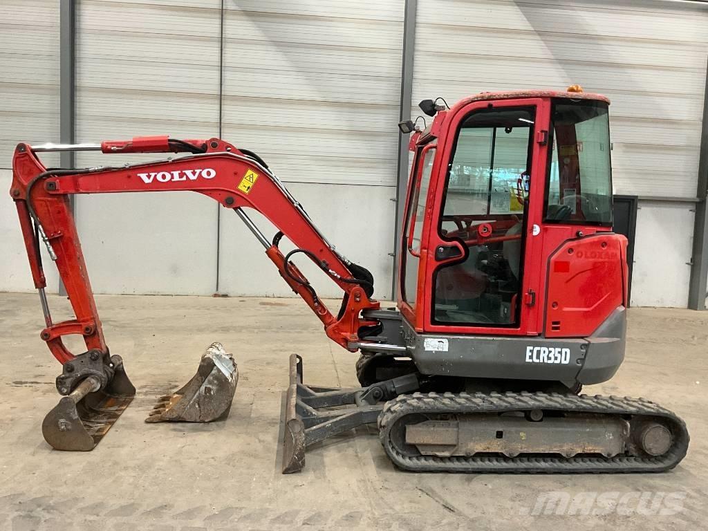 Volvo ECR 35 D حفارات صغيرة أقل من 7 طن (حفارات صغيرة)