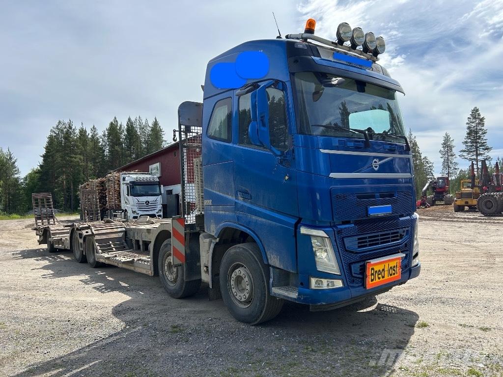 Volvo FH 500 شاحنات نقل آلة الغابات