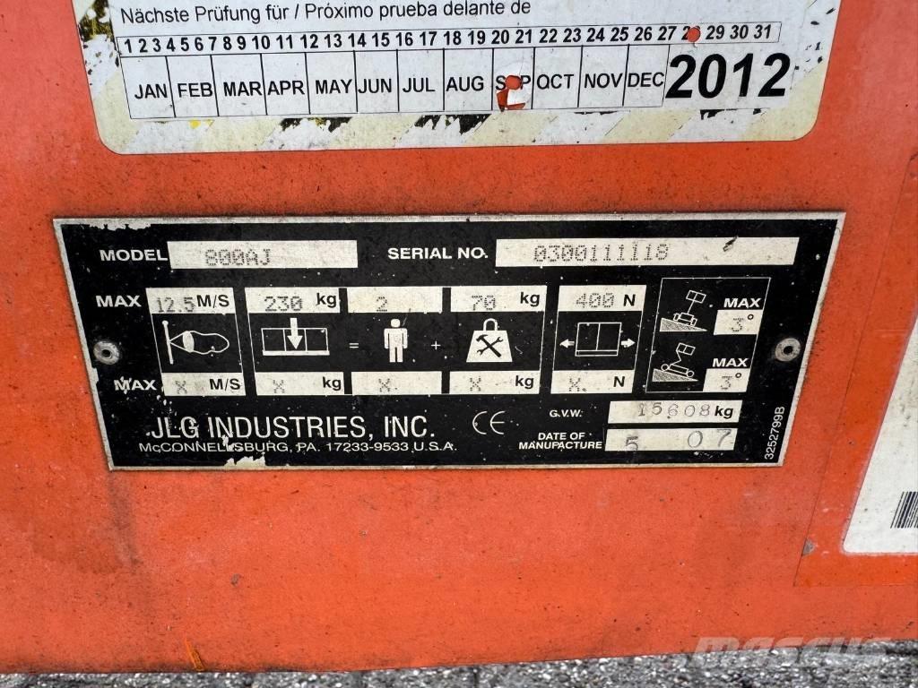 JLG 800 AJ رافعات سلة مفصلية