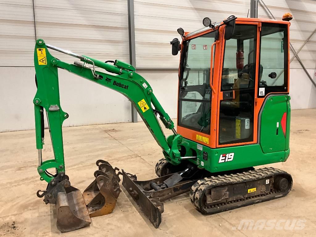Bobcat E 19 حفارات صغيرة أقل من 7 طن (حفارات صغيرة)