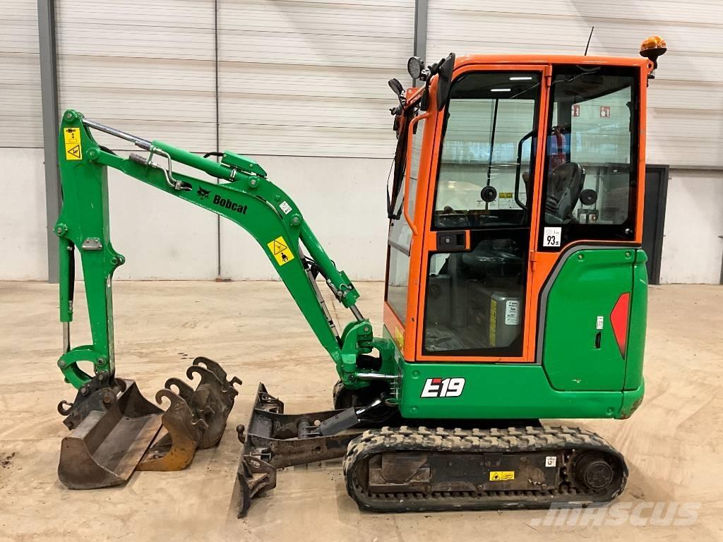 Bobcat E 19 حفارات صغيرة أقل من 7 طن (حفارات صغيرة)