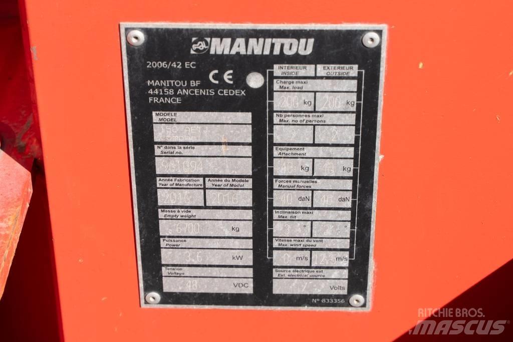 Manitou AETJ 150 رافعات سلة مفصلية