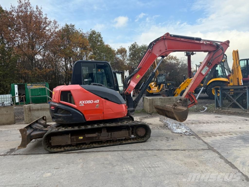 Kubota KX 080-4 حفارات وسط 7 طن - 12 طن