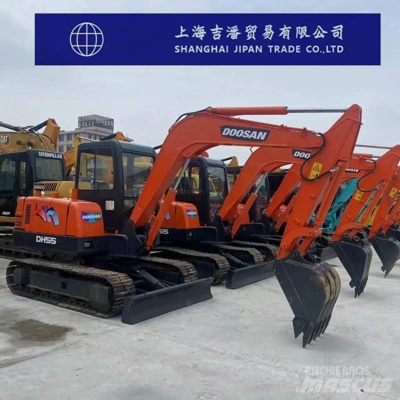 Doosan DH 55 حفارات صغيرة أقل من 7 طن (حفارات صغيرة)