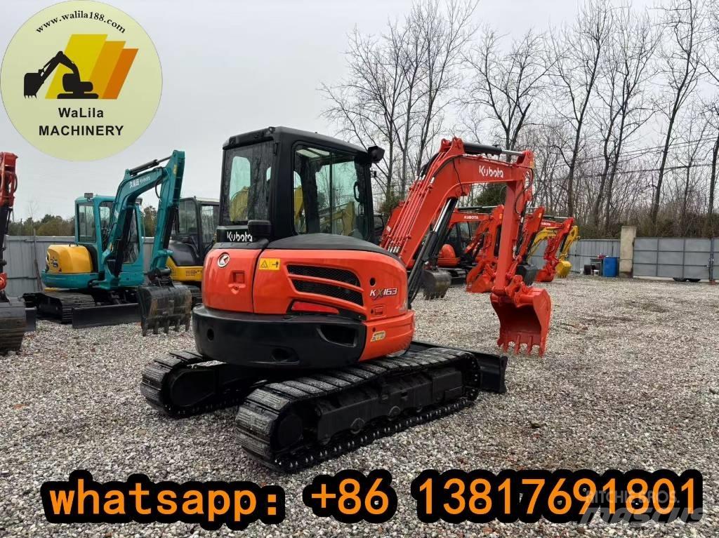Kubota KX 163-5 حفارات صغيرة أقل من 7 طن (حفارات صغيرة)