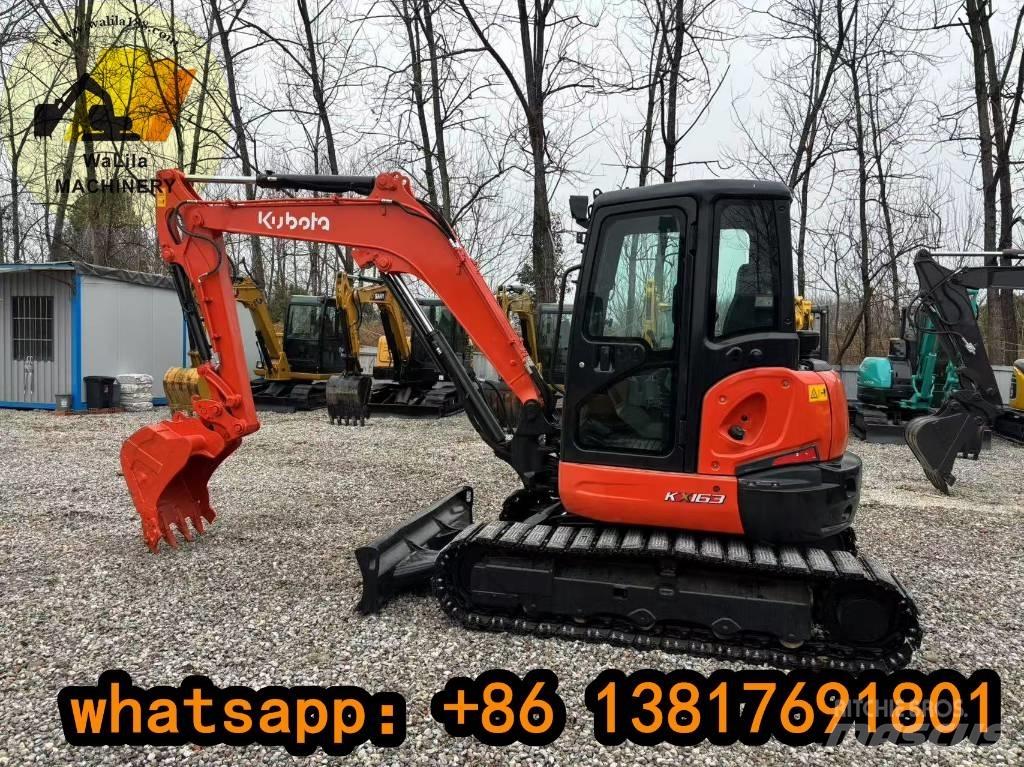 Kubota KX 163-5 حفارات صغيرة أقل من 7 طن (حفارات صغيرة)