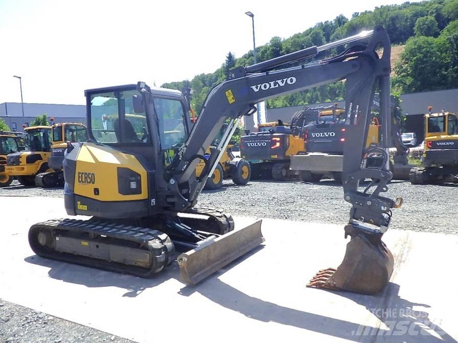 Volvo ECR 50 F حفارات صغيرة أقل من 7 طن (حفارات صغيرة)