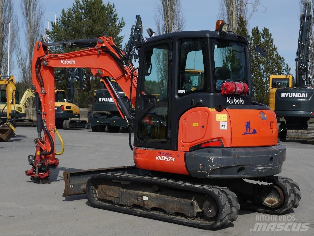 Kubota U 57-4 حفارات صغيرة أقل من 7 طن (حفارات صغيرة)