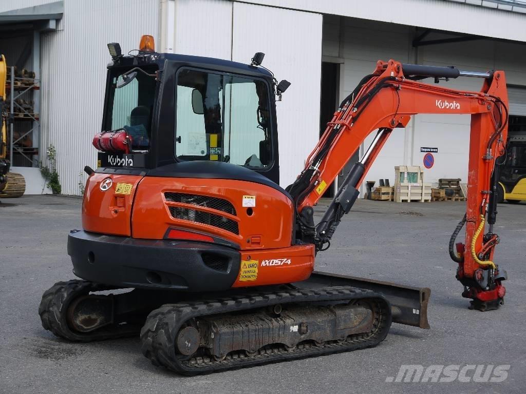 Kubota U 57-4 حفارات صغيرة أقل من 7 طن (حفارات صغيرة)