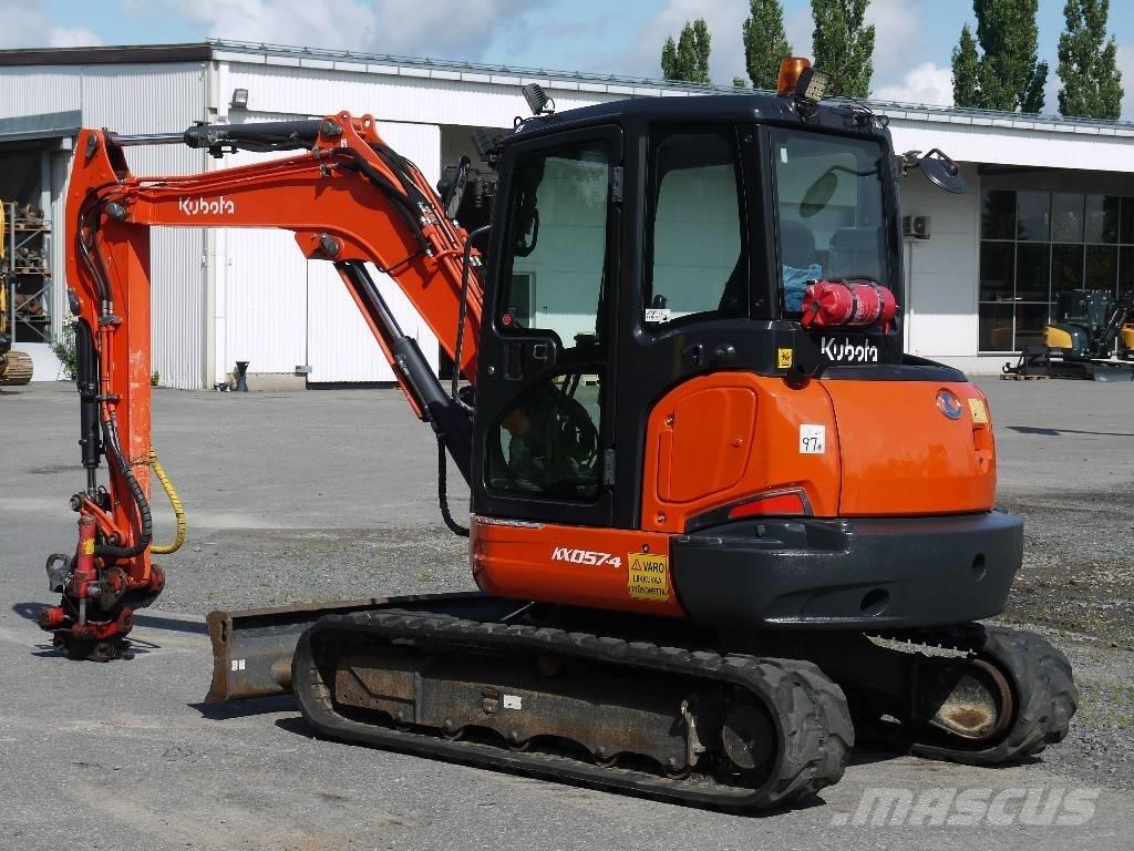 Kubota U 57-4 حفارات صغيرة أقل من 7 طن (حفارات صغيرة)