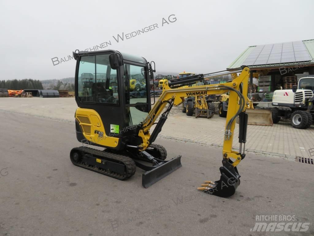 Yanmar SV 18 حفارات صغيرة أقل من 7 طن (حفارات صغيرة)