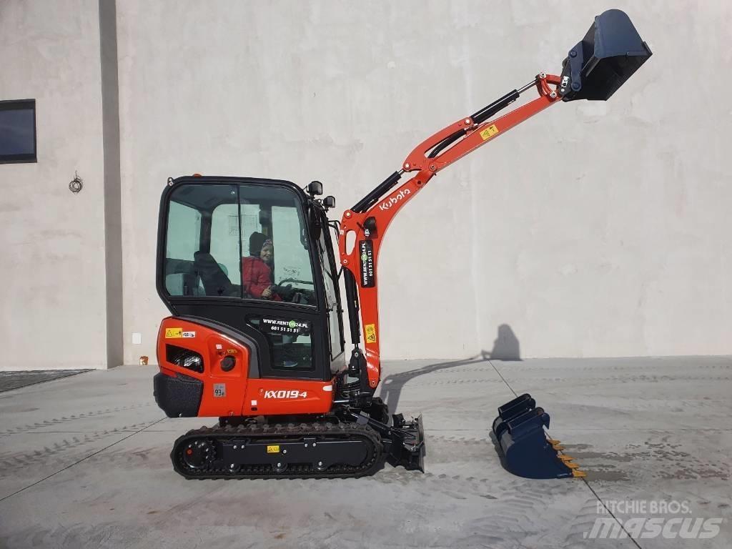 Kubota KX19-4   M334 حفارات صغيرة أقل من 7 طن (حفارات صغيرة)