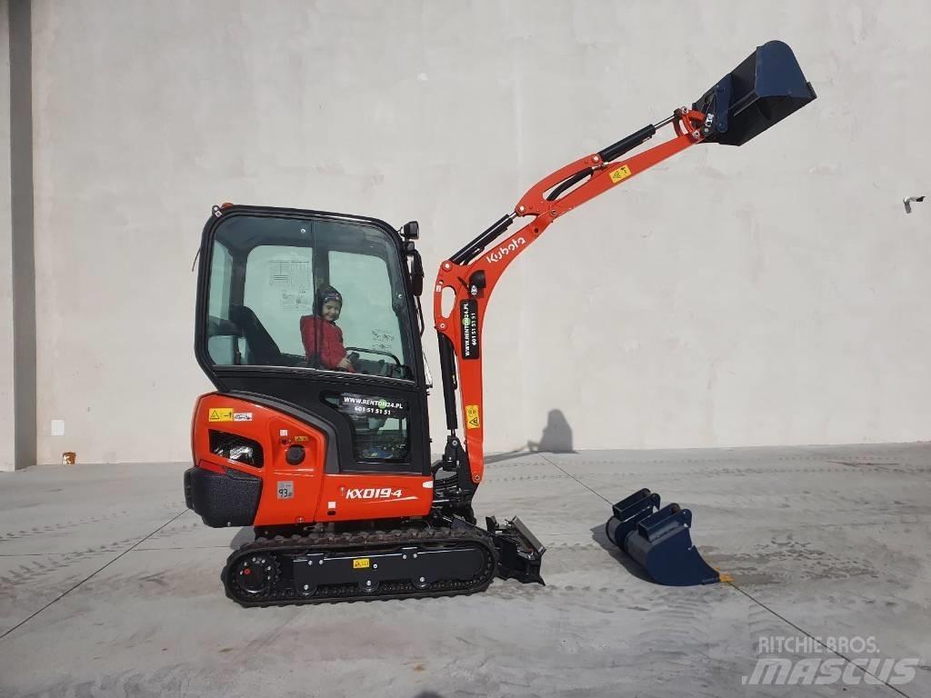 Kubota KX19-4   M334 حفارات صغيرة أقل من 7 طن (حفارات صغيرة)
