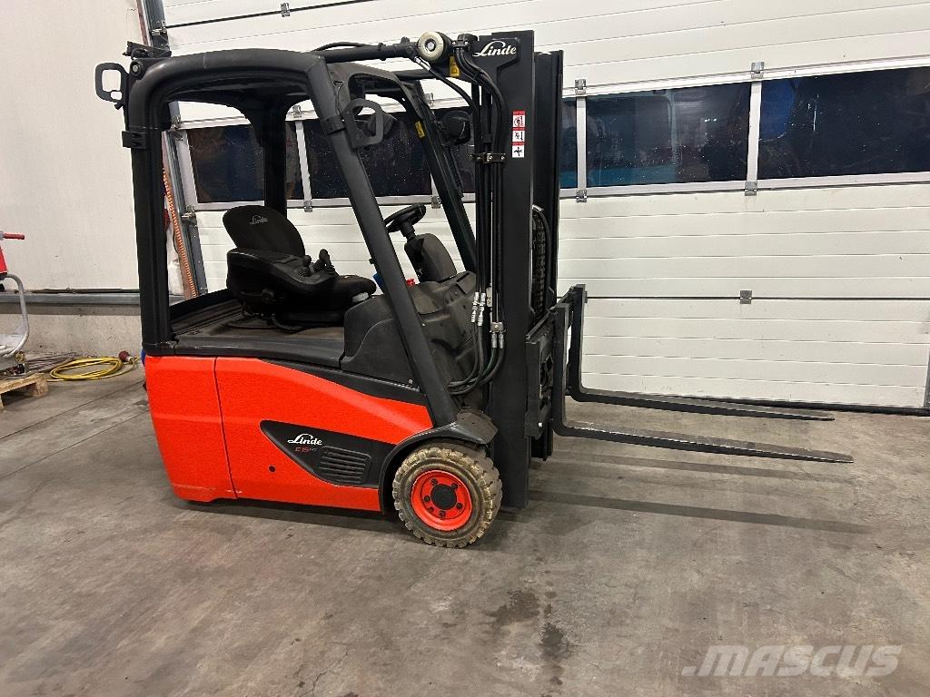 Linde E 15 شاحنات ذات رافعات شوكية تعمل بالكهرباء